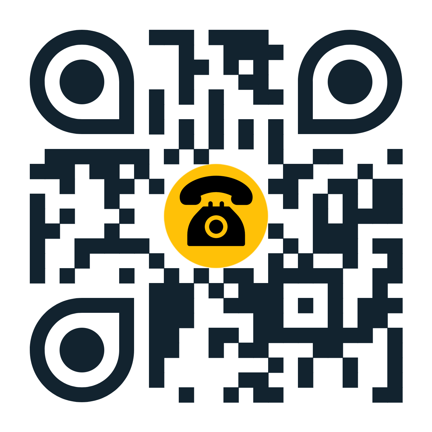 QR Code تلفن شرکت