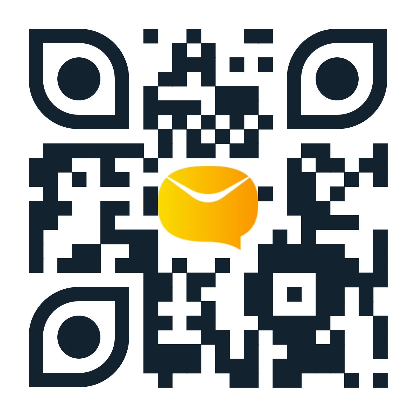 QR Code موبایل شرکت